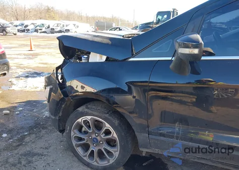 2020 Ford Ecosport Titanium from USA, damaged, VIN MAJ6S3KL4LC357154